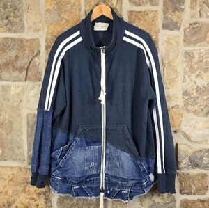 ジャケット・アウター Greg Lauren Sailor Track Jacket Size1 Greg Lauren Navy Sailor Track Jacket Greg Lauren